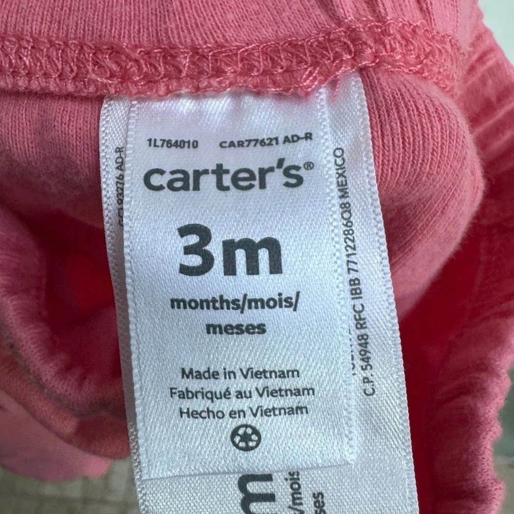 Carter’s 3M Pink Girls Leggings Pants